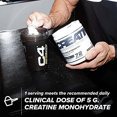 Cellucor Pre Workout & Creatine Bundle, C4 Original Pre Workout Powder, Fruit Punch, 30 Servings + Cor Performance Creatine Powder, 72 Servings - Image 5