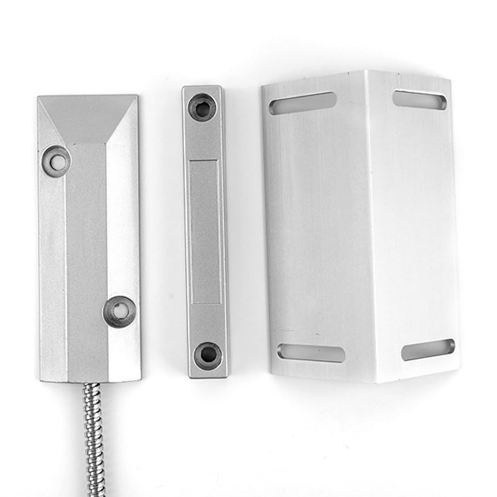 Interruptor de Puerta de Garaje, Interruptor magnético de Puerta, Alarma magnética de Puerta, Soporte de Sensor de Puerta Enrollable