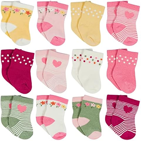 Onesies Brand Baby Girls' Bootie Socks Pack Cover