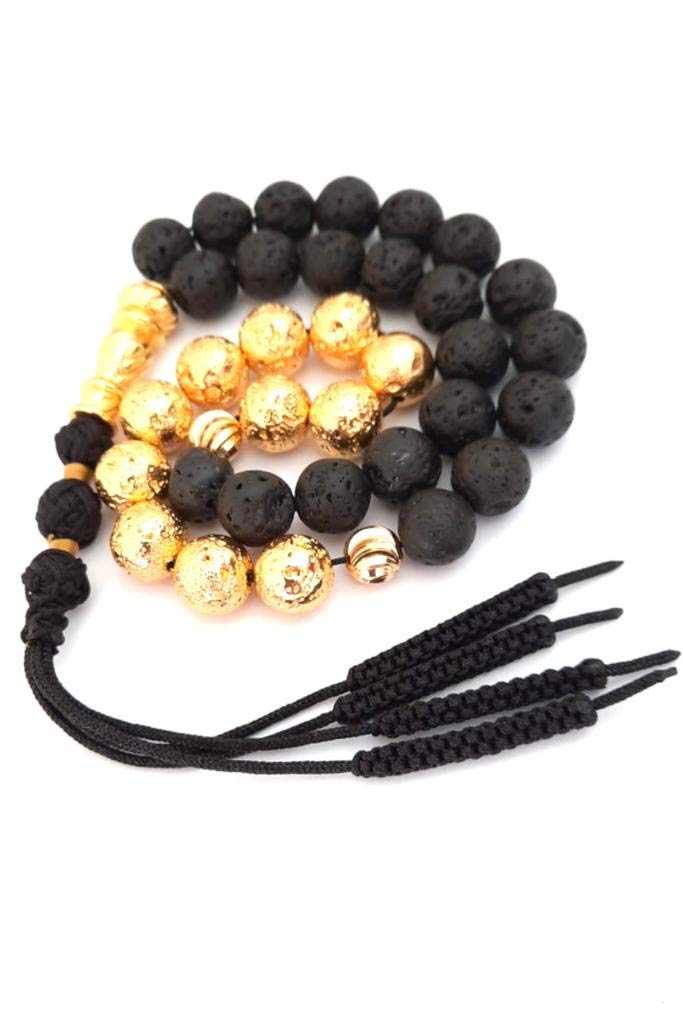 Royal ElegantoFashion jewelry accessories gift for men women Rosary prayer beads bead tasbeeh tasbih counter natural stone