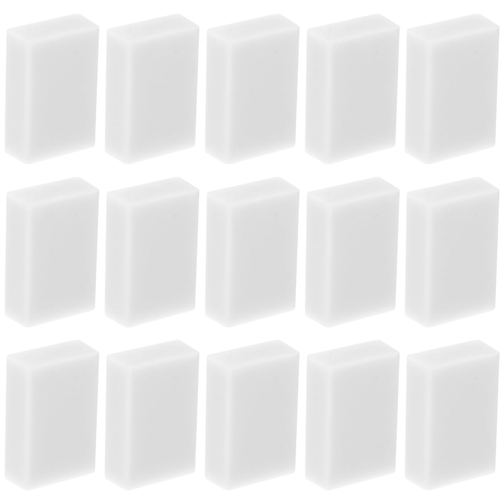 HOMSFOU 5 Sätze Weißer Kunst Radierer Für Zeichnungen Pvc Für Skizzieren Und Malen Kompakt Tragbar Für Klassenzimmer Und Künstlerbedarf 30 Stück * 5