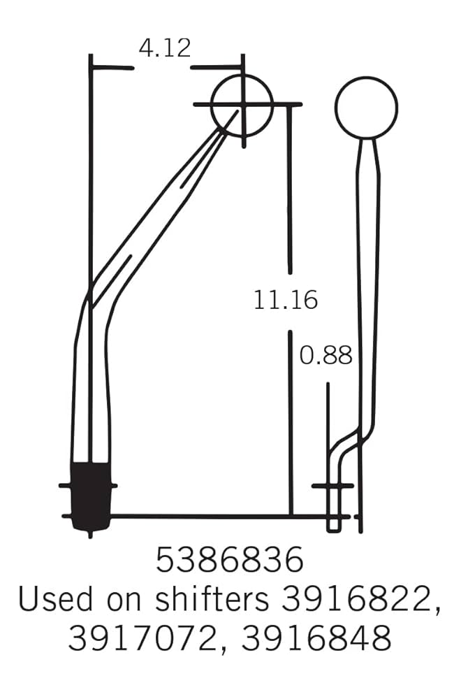 Amazon | Hurst 3916848 マニュアルギアシフトレバーキット