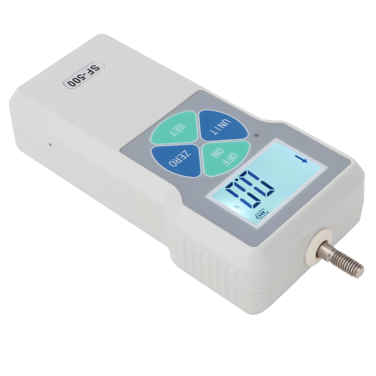Jauge de Force Numérique SF-500, Jauge de Force Portable 500N 100-240V avec Batterie au Lithium 3,7V (Prise UE)
