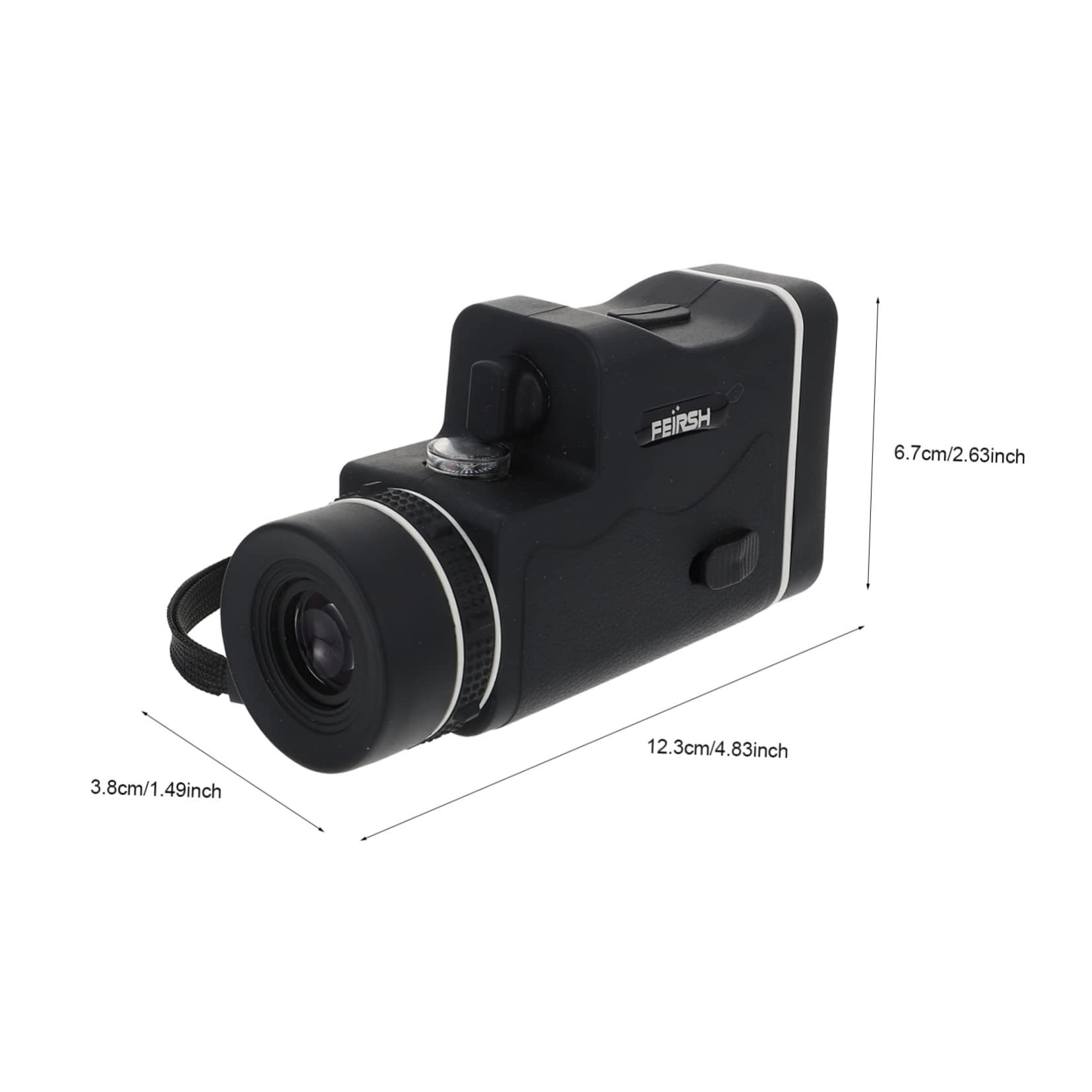 Angoily Low Light Night Vision High Definition Telescope for Camping Bird Watching and Outdoor Activities Compact Design with Focus and Built Compass