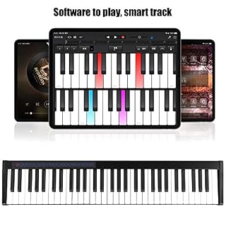 Piano numérique facile et pratique, piano électrique, pour les enfants d’instruments de musique(Le noir) - Les Beatles, Paul McCartney, John Lennon, RIngo Starr, George Harrison Piano numérique facile et pratique, piano électrique, pour les enfants d'instruments de musique(Le noir) – Image 5