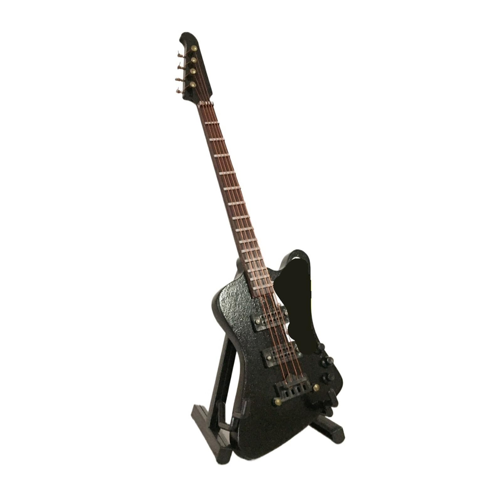 18cm Miniature Electric Guitar Model Ornament Musical Instrument Decor