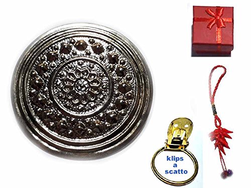 Artigianale 1 Ferma Foulard Bagnato Oro Scudo