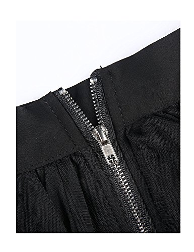 Letuwj Women`s Multi-layer Tulle Petticoat See Through Dancing Skirt3