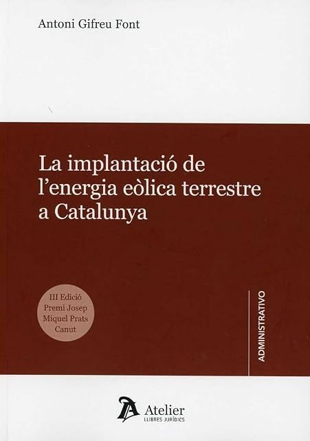 Portada de Implantacion de Lenergia Eolica Terrestre de Catalunya