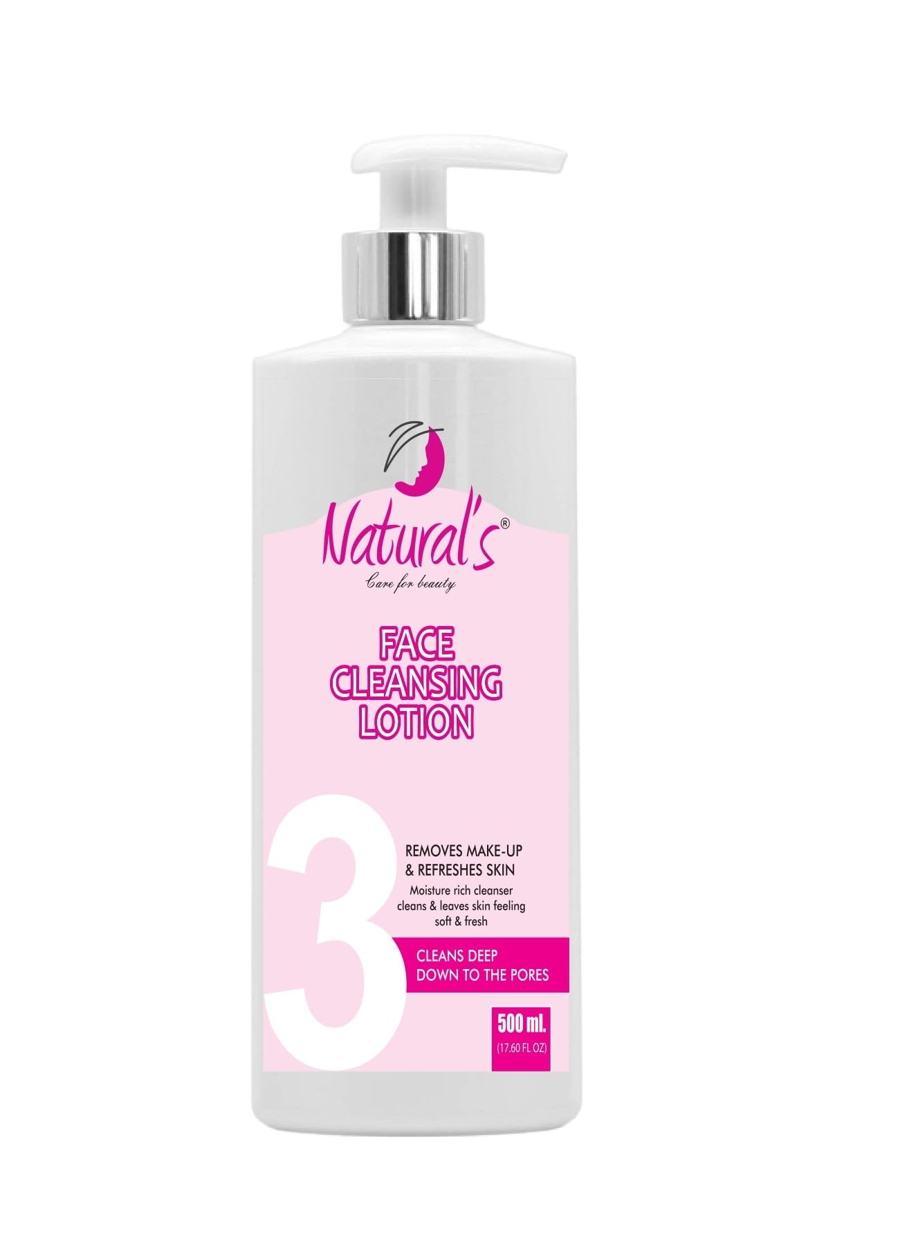 Cleansing Lotion For Refreshed and Hydrates Skin, Remove Make up, Enriched with Aloevera and Rose Extract - 500ml-image-39