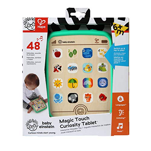 Baby Einstein Magic Touch Curiosity Tablet Wooden Musical Toy Multicor