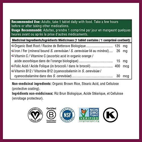 MegaFood Blood Builder, Support for Healthy Energy Levels and Red