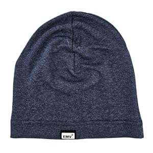 EMV+ Anti-Radiation Strahlenschutz Mütze/Haube schützt mit Silbergewebe vor Handystrahlung, WLAN, 5G UVM. (DE/NL/SE/PL, Alphanumerisch, M, Navy Blau)