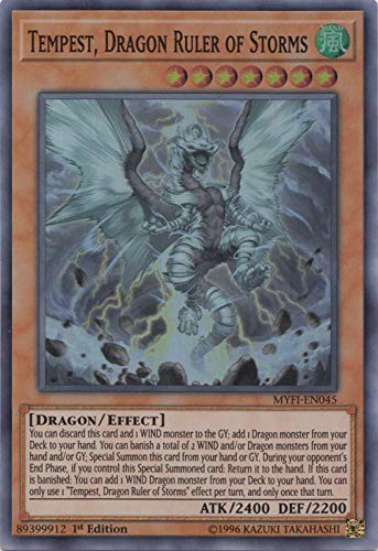 Amazon.com: Yu-Gi-Oh! - Tempest, Dragon Ruler of Storms - MYFI