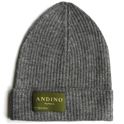 Bonnet en laine d'alpaga premium : le tricot fin classique pour l'hiver