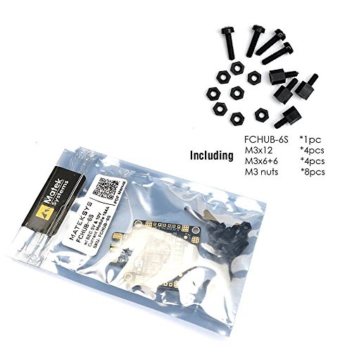 LITEBEE Matek PDB BEC 5V/1.5A&10V/1.5A Power Distribution Board Sensore di Corrente 184A per FPV Racing Drone Quadcopter marziano QAV X 250 210 220 180 150 by