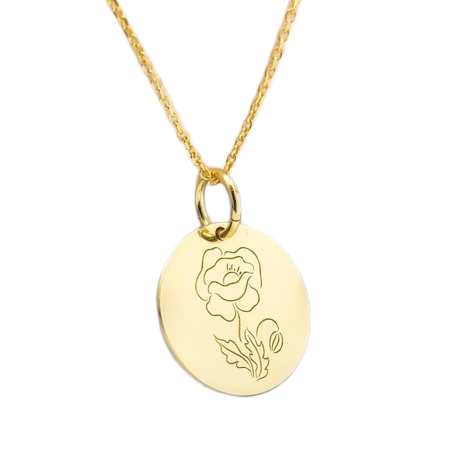 Collier en argent LKBEADS : cadeau de naissance d'août idéal - 4