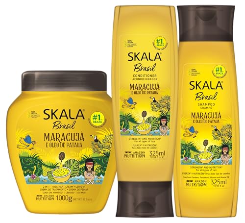 SKALA Passion Fruit Cream and Shampoo & Conditioner Bundle
