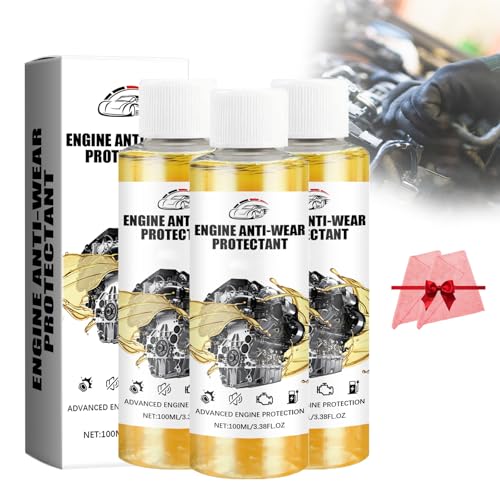 Krisuary Engine Anti Wear Protection Additive,Best Engine Oil Stop Leak Additive,Anti Wear Engine Treatment Oil Additive,Engine Anti-Wear Protectant,Engine Oil Additive for Car Engine (3)
