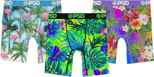 Image of PSD Underwear Youth Boys Boxer Brief - Various Print Comfortable Active Underwear for Boys, Kids Boys Underwear Packs