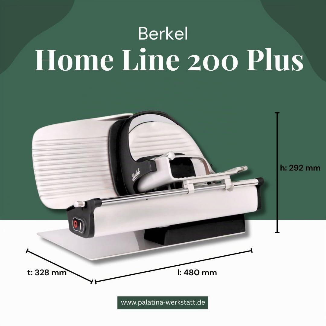 Palatina Werkstatt ® Berkel Home Line 200 | Affettatrice | nuovo modello: 2022 |+ vendita al dettaglio: 679, - €