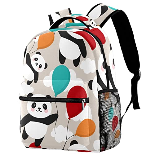 Sac à dos léger panda pour les journées d'école et sorties des enfants