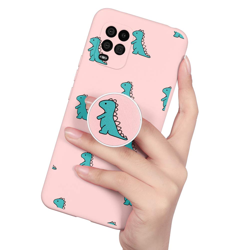 Yoedge Custodia per Xiaomi Mi 10 Lite 5G Cover Trasparente con Cordino