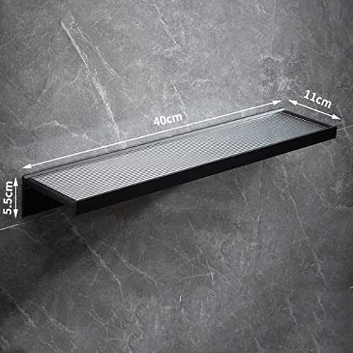 Estante de almacenamiento de cosméticos de baño de lujo acrílico 40cm 4