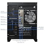 Gaming PC Desktop Computer, Ryzen 7 5700X,RTX 4060,32GB DDR4 RAM and 1TB M.2 NVMe SSD, 240 Liquid Cooler, ARGB Fans,Game Design Office (R7 5700X / RTX 4060 / 32GB DDR4 / 1TB SSD) - Image 5