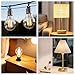 RUGACCG 75 Watt Clear Incandescent Light Bulb, A19 Incandescent Bulb Light Bulb, 110-130V,2700K Soft White Dimmable, E26 Medium Base - 2 Count