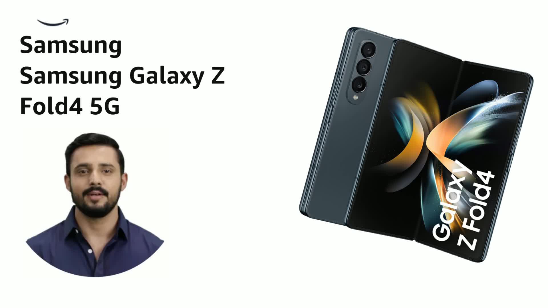 Refurbished) Samsung Galaxy Z Fold4 5G (Graygreen, 12GB RAM, 256GB