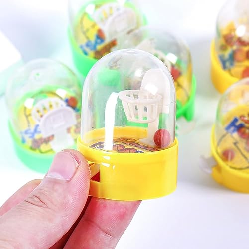 Miniatura 5 de NEEW Paquete de 12 mini juegos de tiro de baloncesto con dedos, recuerdos de fiesta, decoraciones de fiesta de baloncesto, mini mesa de escritorio