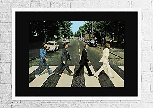 Impression The Beatles – The Beatles Abbey Road Print – Abbey Road print – The Beatles Abbey Road – Impression Famed… - Les Beatles, Paul McCartney, John Lennon, RIngo Starr, George Harrison Impression The Beatles - The Beatles Abbey Road Print - Abbey Road print - The Beatles Abbey Road - Impression Famed… – Image 4