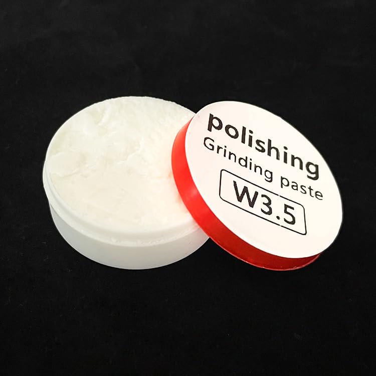 Diamond Grinding Paste; Jadeite Jade Metal polishing Paste; Mirror Grinding polishing Materials; Jade polishing Powder Tools. (White W3.5)