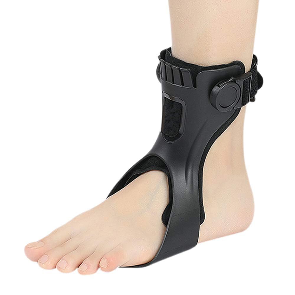 Photo 1 of Furlove AFO Drop Foot Brace for Hemiplegia Stroke Varus Foot Drop Improve Walking Gait, Effective Relieve Pain for Walking with Shoes, Lightweight & Invisible (Medium, Left)
