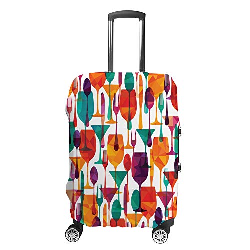 Housse pour bagages de voyage anti-rayures et lavable taille S