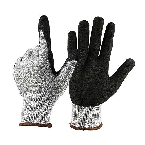 ARTIBETTER Men's Cut Resistant Gloves Kitchen Cutting Gardening Food Grade Safety Gloves Shrink Resistant Size m