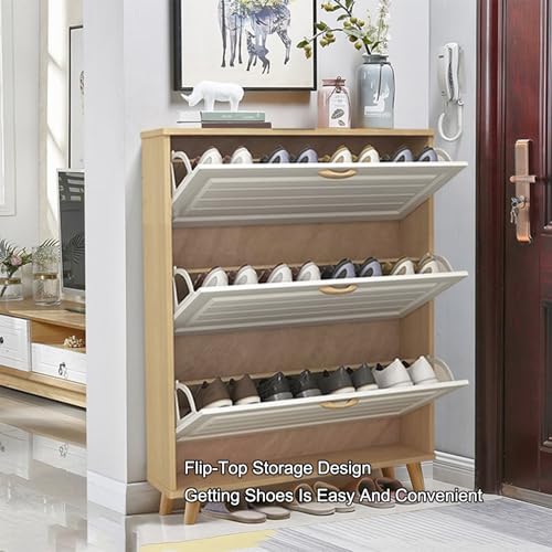 Armario de almacenamiento para zapatos estrecho organizador vertical de botas y tenis 4