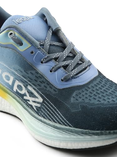 Image of Liberty Leap7x RWM 02 Sports Lacing Running Shoes for Men with EVA Sole| Suitable for Walking Gym and Jogging | Comfortable Outsole | Lightweight Durable and Cushioned Footbed