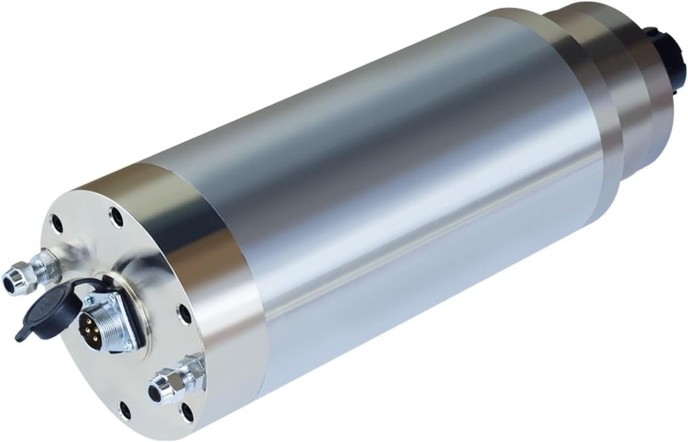 5.5kw Motor 125mm 220V 380V ER25 Chuck Water-Cooled High for CNC Router Milling Machine Metal