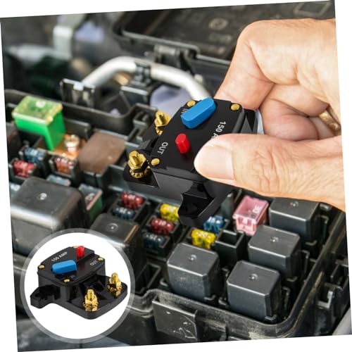 Disyuntor para automóvil y amplificador de coche con protector de sobrecargas de audio 2