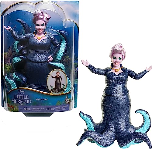 Disney The Little Mermaid, Ursula Fashion Doll and Accessory, Toys Inspired by Disney’s The Little Mermaid, HLX12