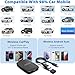 CarPlay Wireless Adapter & Android Auto Adapter,2025 Upgrade Convert Wired to Wireless CarPlay Adapter, Magic Video AI Box 3.0 Support YouTube Netflix TF Card Compatibility with iOS 10+/Android 11+