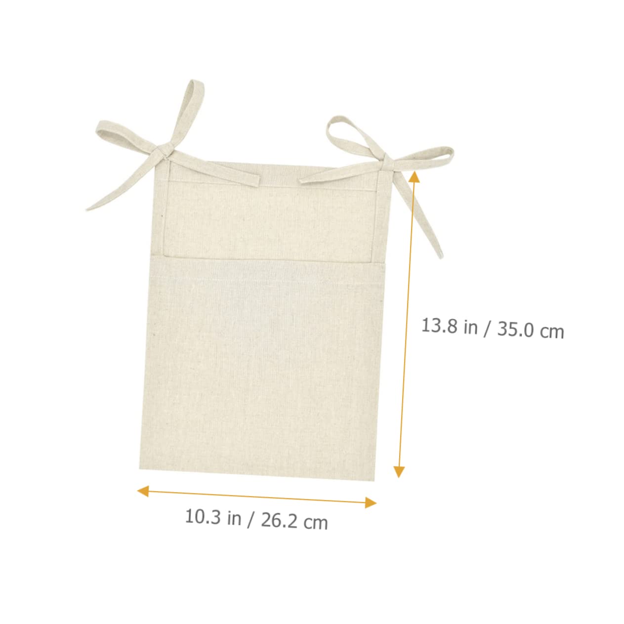 Alipis Organizer Storage Pouch Hanging Storage Bag Bedside Hanging Organizer Diaper Wrap Toy Bag Crib