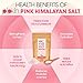 Pipkin 500 g Sal Rosa del Himalaya Natural, Tamaño 0.3-1mm, Alimento Gourmet...
