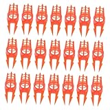 OUNONA 30個 養蜂用クイーンビー飼育ケージ 軽量コンパクト防咬保護カバー ミツバチ育成用隔離セル 養蜂家向け実用ツール