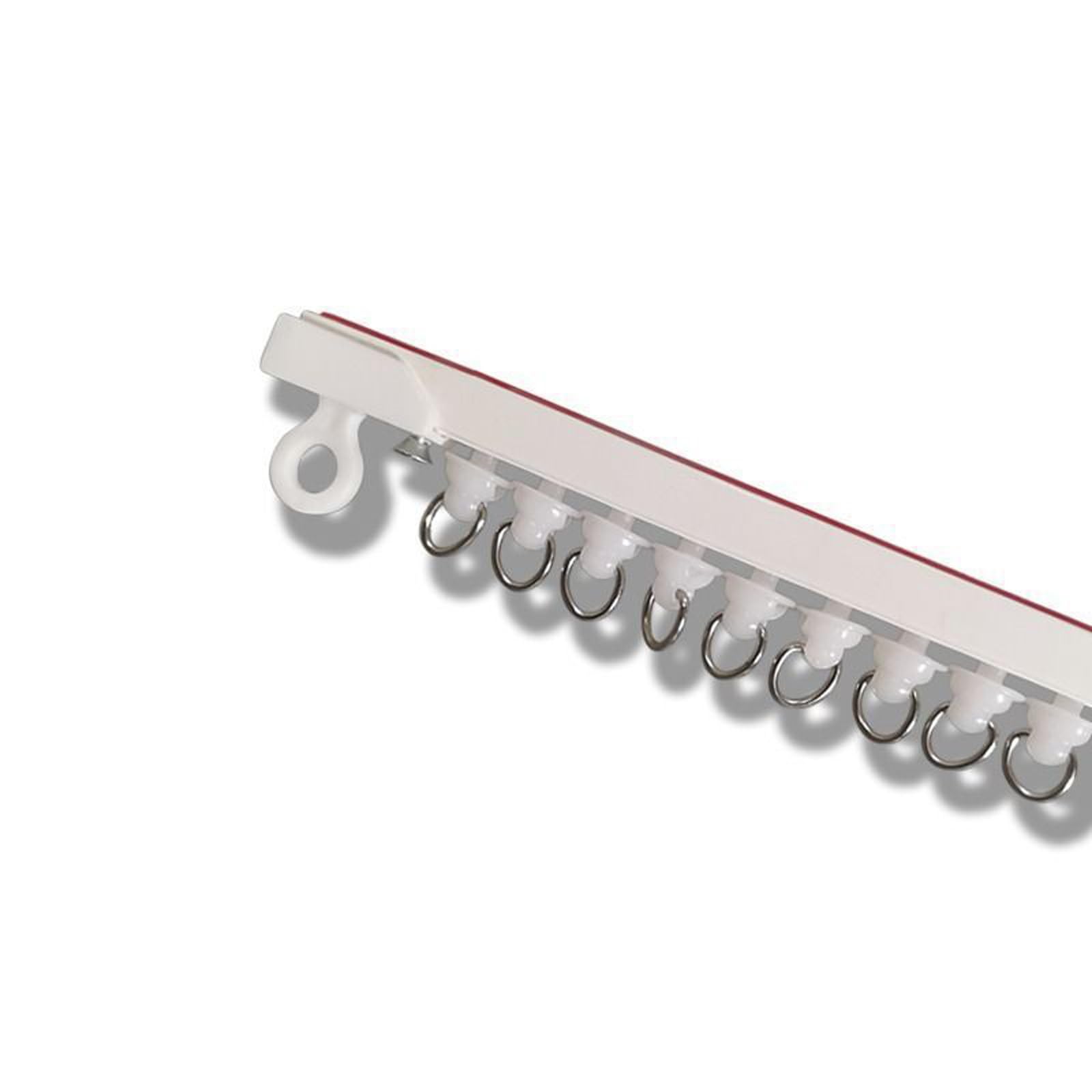 Tringle à rideau adhésive – Tringle de plafond sans perçage pour séparateur de pièce, rideaux de porte autocollants, facile à installer, 280 cm – Parfait pour la maison et le bureau