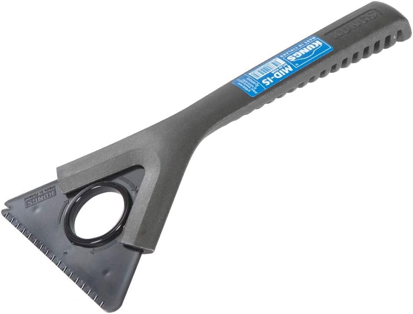 Kungs Ice Scraper MID-IS for Car – 25 cm Long, Black