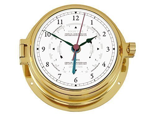 TALAMEX 160 Instrumento de Naútica Latón Macizo - Reloj de Marea latón Macizo