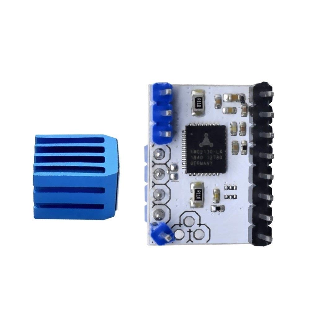 Druckerteile 1/4pcs 2130 V1.2 mit SPI MKS Stepper Motor StepStick Mute Driver für 3D-Drucker Control Board Ersatzteile (Größe: 4pcs TMC 2130 V1.2) (Size : 4pcs TMC 2130 V1.2)